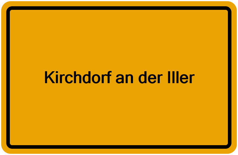 Handelsregisterauszug Kirchdorf an der Iller
